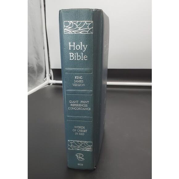 Nelson Regency Holy Bible King James Version GIANT PRINT Red Letter 1976 - Picture 3 of 11